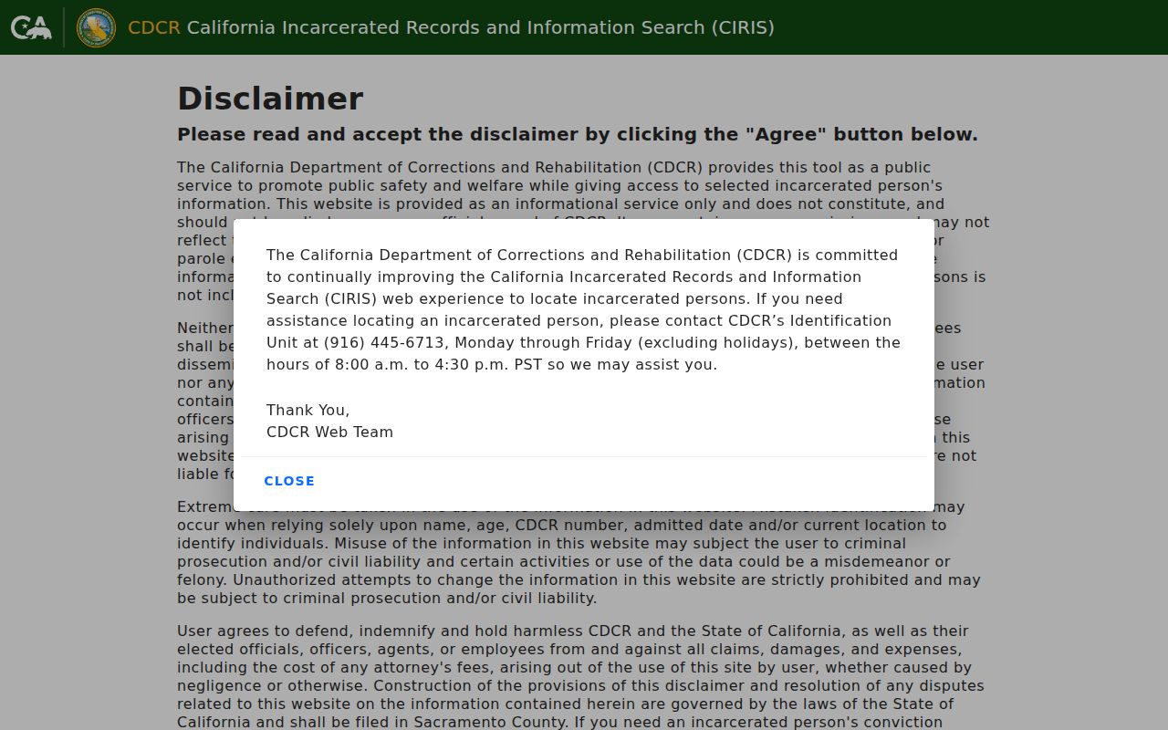 El Monte people search CDCR incarcerated records search